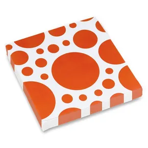 Utierky Solid Color Dots oranžové 20 ks